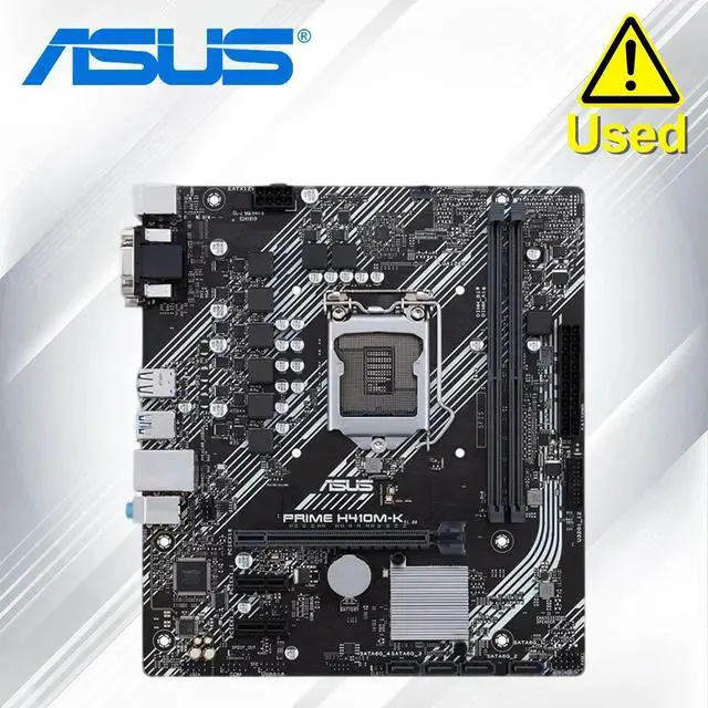 Main image of PRIME H410M-K Desktop H410 H410M DDR4 Motherboard LGA 1200 i7/i5/i3 USB3.0 SATA3