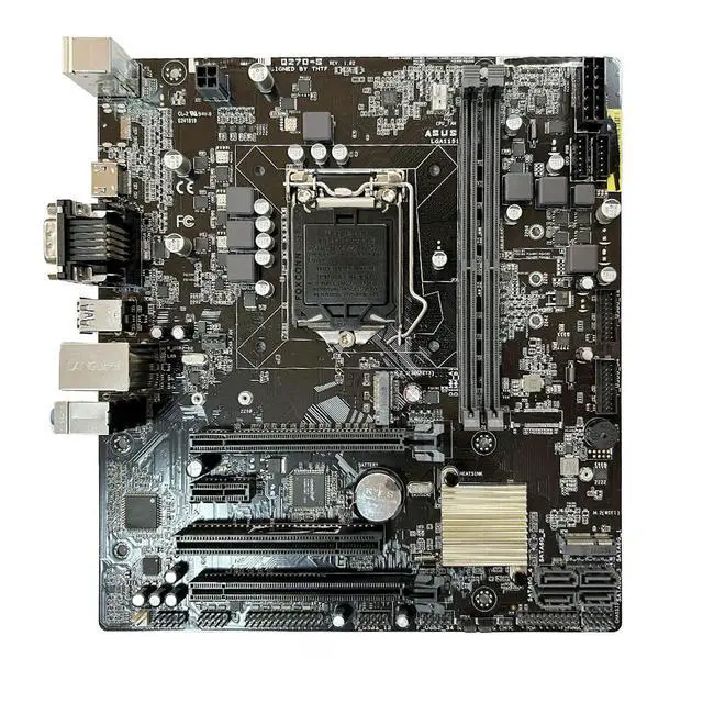 Alt view image 2 of 3 - Q270-S Motherboard Q270 LGA 1151 32GB DDR4 Support 6500 6400 7500 6600 7600 7400 CPU Micro ATX
