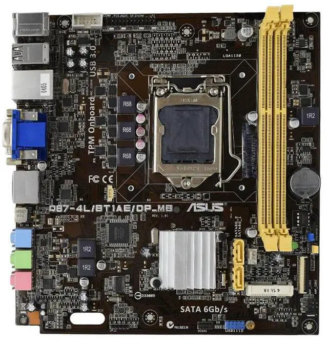 Main image of Q87-4L/BT1AEDP_MB Motherboard Q87 LGA 1150 Socket support i5-4570 4770 4790 i4170 4370 cpu DDR3 32GB Micro ATX