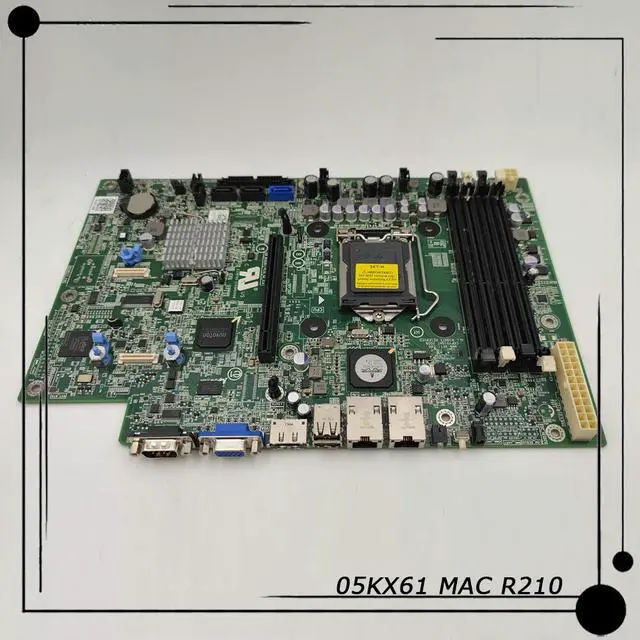 Alt view image 5 of 6 - R210 Server Motherboard CN-05KX61 3X6X0 1G5C3 9T7VV LGA 1156