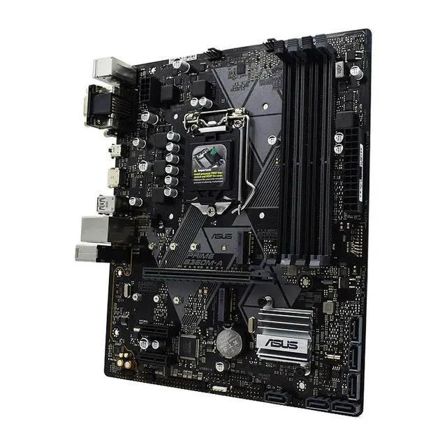Alt view image 2 of 3 - PRIME B360M-A Motherboard B360 DDR4 LGA 1151 2×M.2 HDMI Micro ATX support Eighth/ninth genCore i7/i5/i3