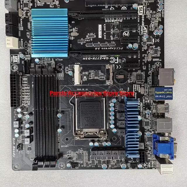 Alt view image 6 of 6 - Z77X-D3H Z77 Series Motherboard LGA1155 GA-Z77X-D3H
