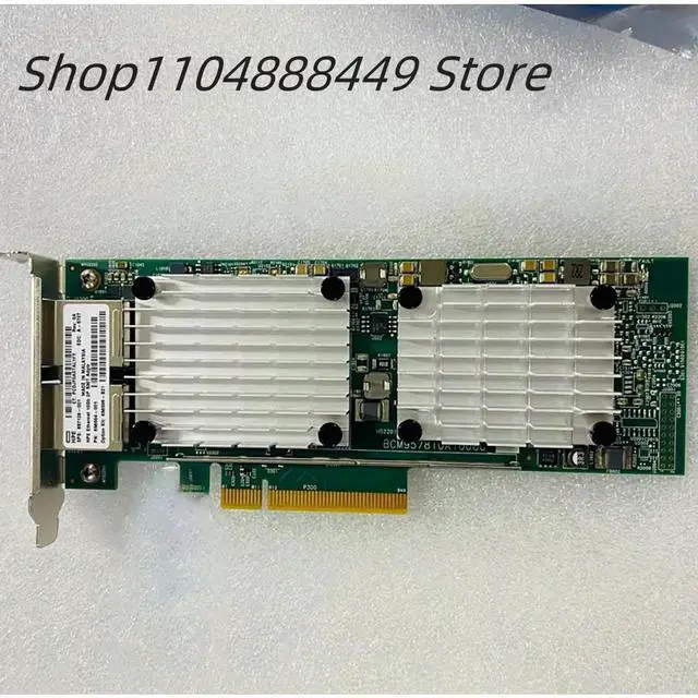 Main image of 656596-B21 656594-001 10Gb 530T Dual port network card 657128-001