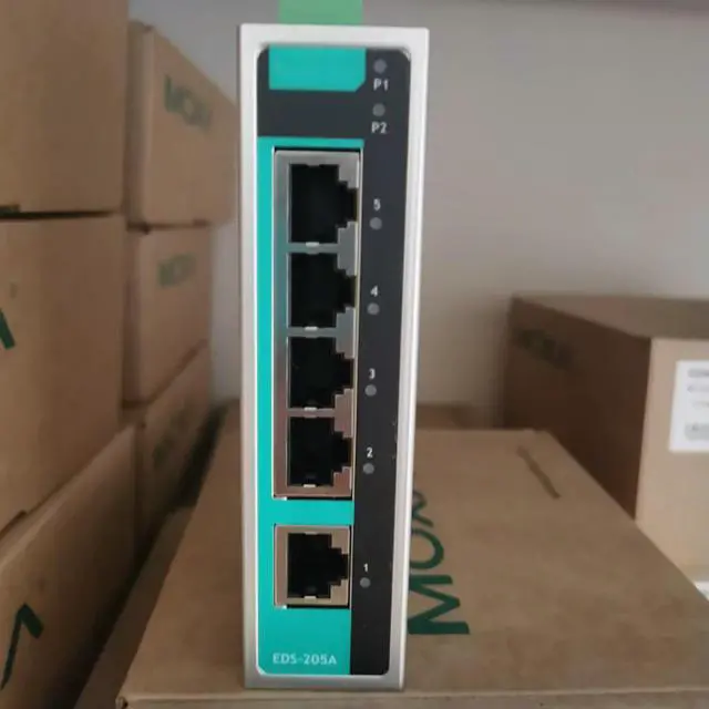 Alt view image 4 of 6 - Stable Performance Easy Install 5-port 100 Gigabit Switch EDS-205A