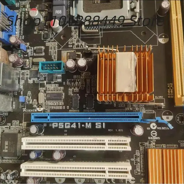 Alt view image 2 of 3 - P5G41-M SI Industrial motherboard