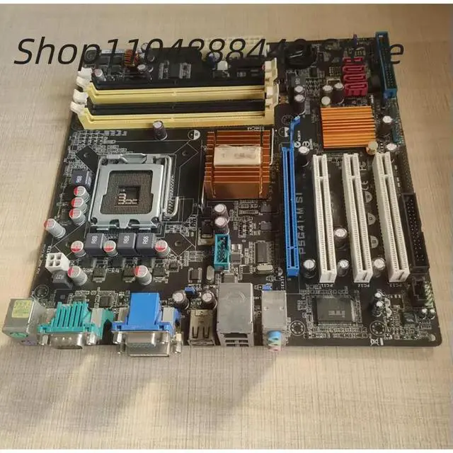 Alt view image 3 of 3 - P5G41-M SI Industrial motherboard