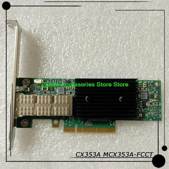 Alt view image 6 of 6 - Hot Sale ConnectX-3 Pro FDR IB 40/56GbE Single Port Network Card Works ly NIC CX353A MCX353A-FCCT