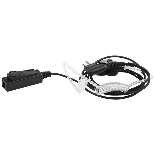 Alt view image 3 of 3 - Covert Acoustic Tube Security Earpiece Headset PTT Mic Compatible for CP040 DP1400 GP68 GP88