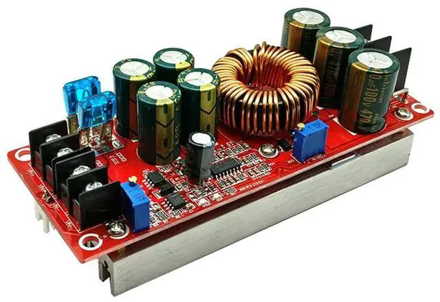 Main image of 1200W 20A DC Converter Boost Power Supply Module IN 8-60V OUT 12-83V
