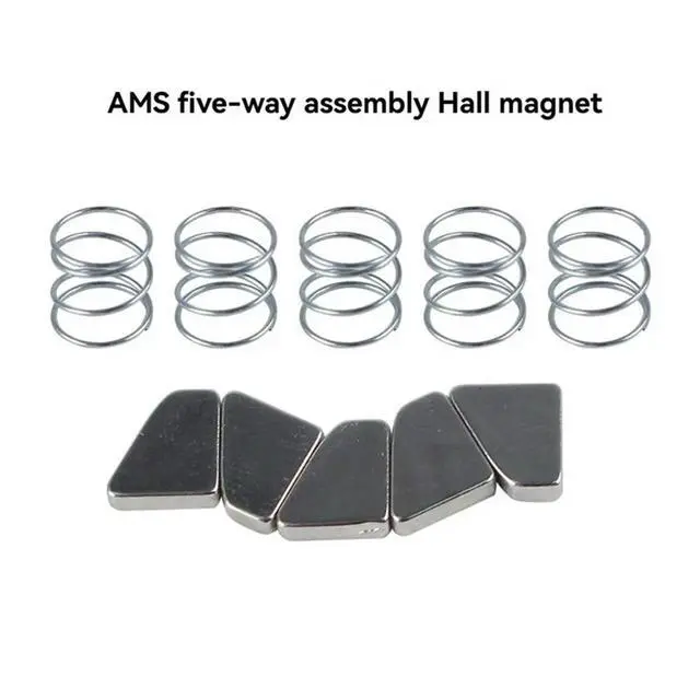 Alt view image 3 of 3 - For X1 P1 Series 5-Way Splitter Assembly: Hall Magnet Spring Feed Port Spare Parts, 3D Printer Parts