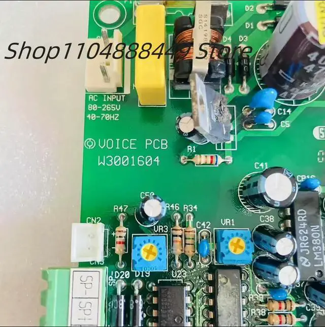 Alt view image 2 of 3 - VOICE PCB W300160 Elevator voice stop announcement board