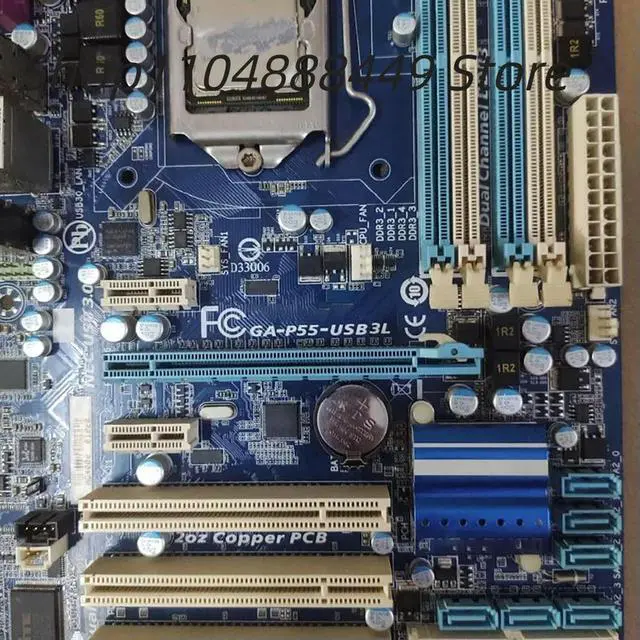 Alt view image 2 of 2 - GA-P55-USB3L Industrial control motherboard