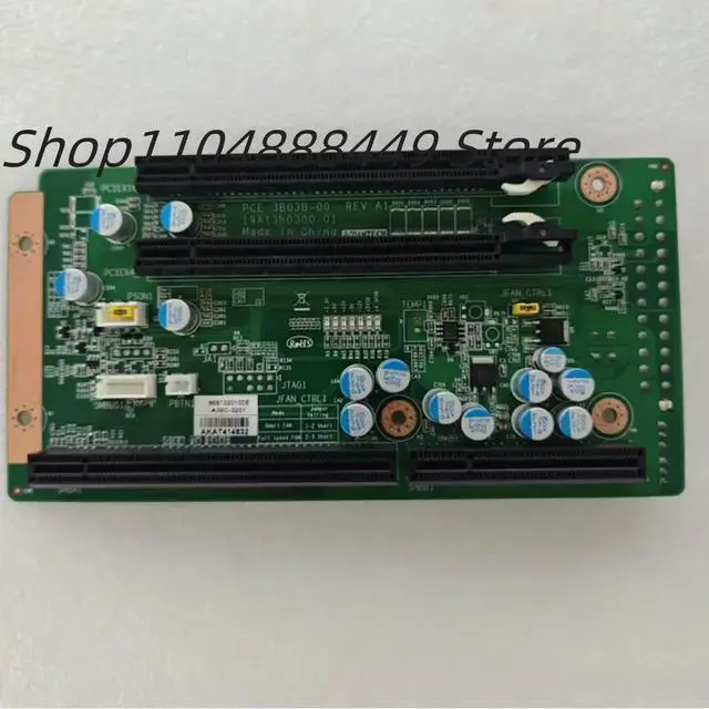 Alt view image 2 of 2 - Industrial computer backplane PCE-3B03B-00 REV.A1