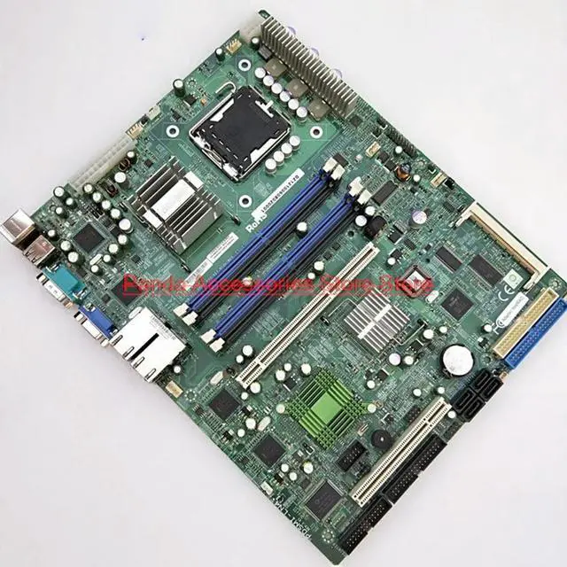Alt view image 4 of 6 - Bulk Package PDSMI-LN4+ For 775 Single-way Server Motherboard Four-port Network Card