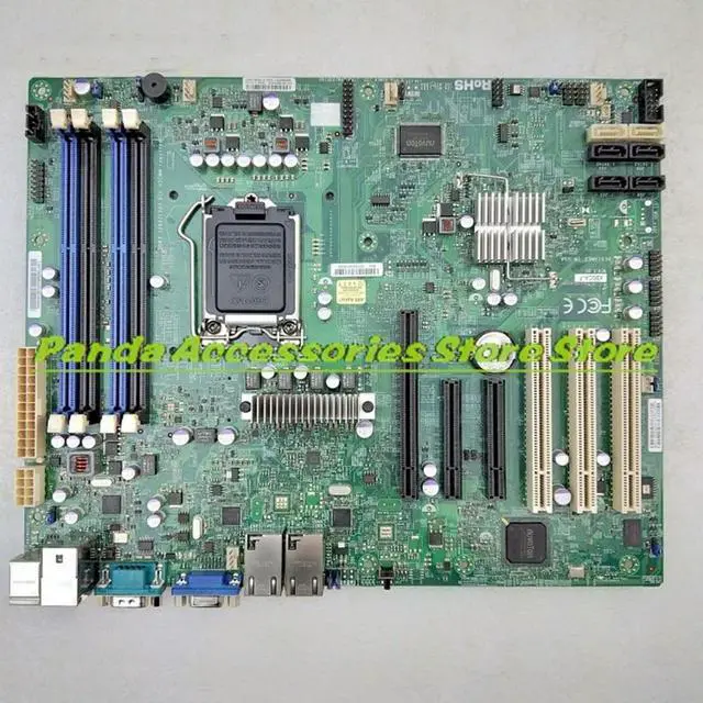 Alt view image 5 of 6 - X9SCA-F For Server ATX Motherboard LGA 1155 C204 Xeon E3-1200 v2 series 2/3rd Gen Core i3 DDR3 PCI-E3.0