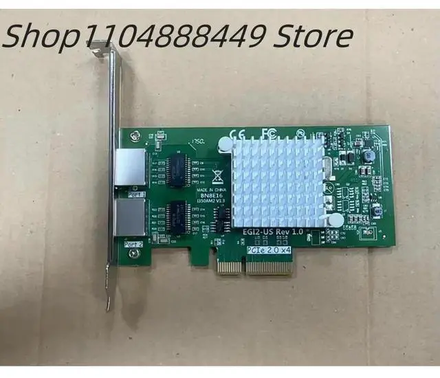 Main image of EGI2-US REV1.0 dual-port gigabit network card