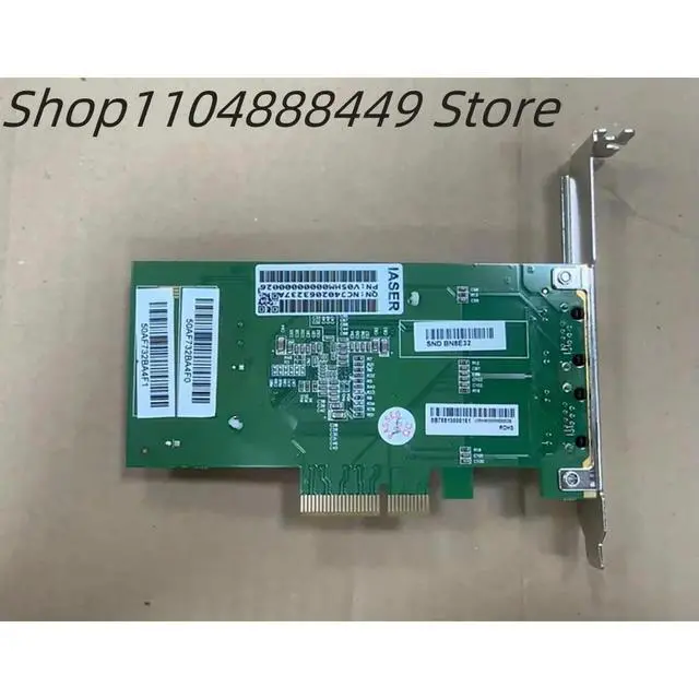 Alt view image 2 of 2 - EGI2-US REV1.0 dual-port gigabit network card