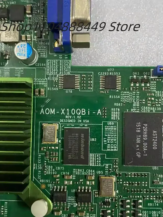 Main image of X10QBI motherboard AOM-X10QBi-A SPI board