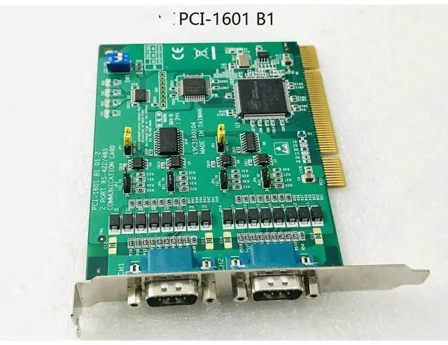 Alt view image 4 of 4 - Stable Performance PCI-1601 B1 For Advantech 2-port RS-422/485 PCI Card Includes Surge Protection