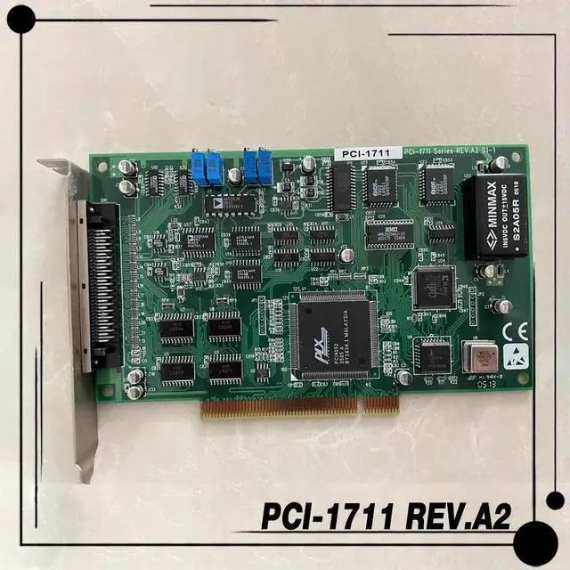 Alt view image 5 of 6 - PCI-1711 REV.A2 For Advantech Multifunctional Data Acquisition Card