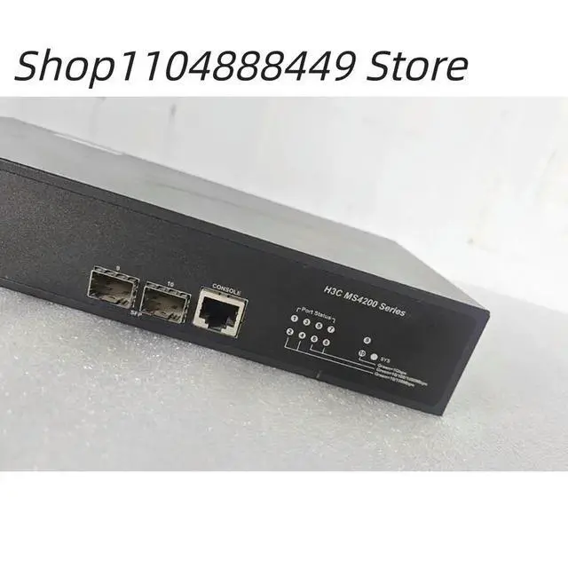 Alt view image 2 of 3 - MS4200-10TP 10-port Full Gigabit Management Switch