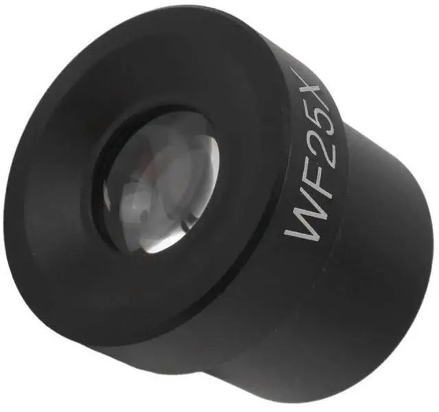 Main image of WF25X Microscope Eyepiece 12mm Wide Field of View for 23.2mm Mount Port Biological Microscope