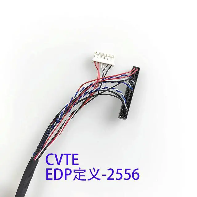 Alt view image 2 of 3 - FPC51P 0.3MM spacing double row 20982-051E Lehua 2556 motherboard EDP screen cable TV156FHM-NM0
