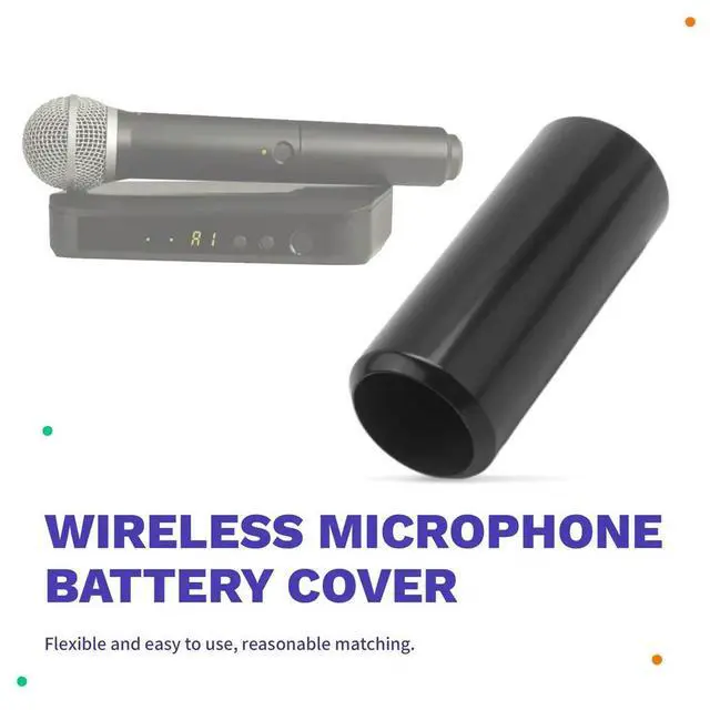 Alt view image 2 of 3 - Replacement Cover for Shure BLX24 BLX288 SM58 Beta58A PG58 Microphone Repair