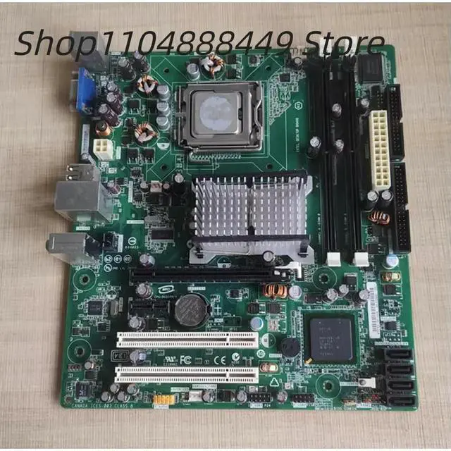 Main image of DG31PR industrial control motherboard ICES-003 CLASS B
