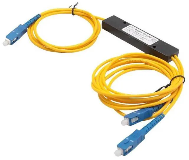 Main image of Ftth SC UPC 1X2 Plc Singlemode Fiber Optical Splitter Fbt Optical Coupler