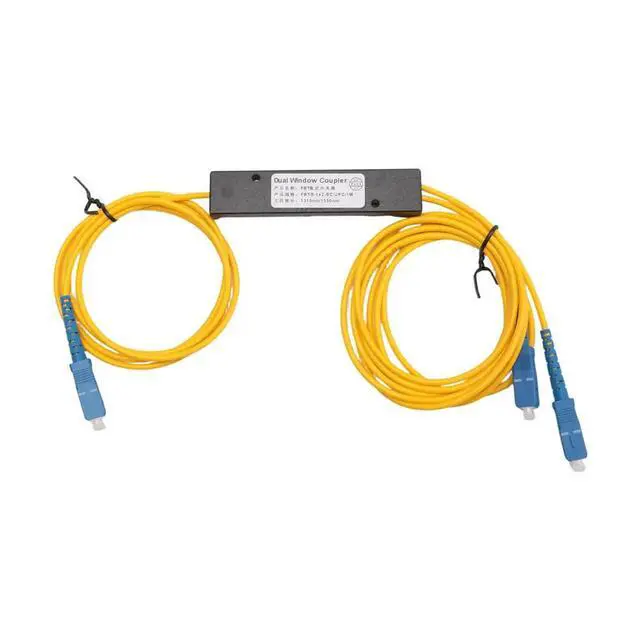 Alt view image 3 of 3 - Ftth SC UPC 1X2 Plc Singlemode Fiber Optical Splitter Fbt Optical Coupler