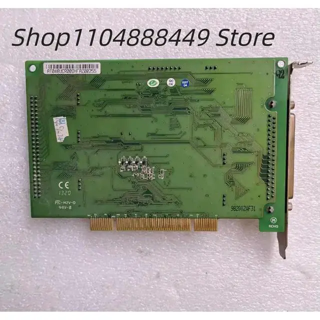 Alt view image 3 of 5 - PIO-D48U Rev4.20 64-channel data acquisition DAQ card
