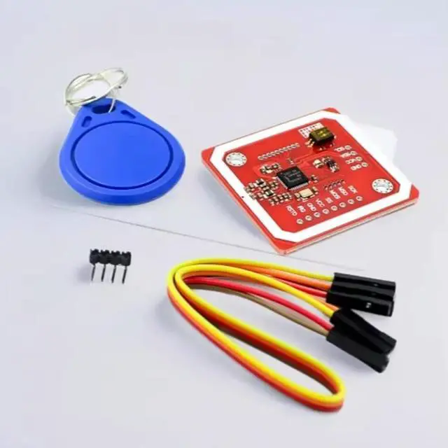 Alt view image 2 of 3 - 1Set PN532 NFC RFID Module V3 User Kits Reader Writer Mode IC S50 Card PCB Attenna IIC SPI HSU