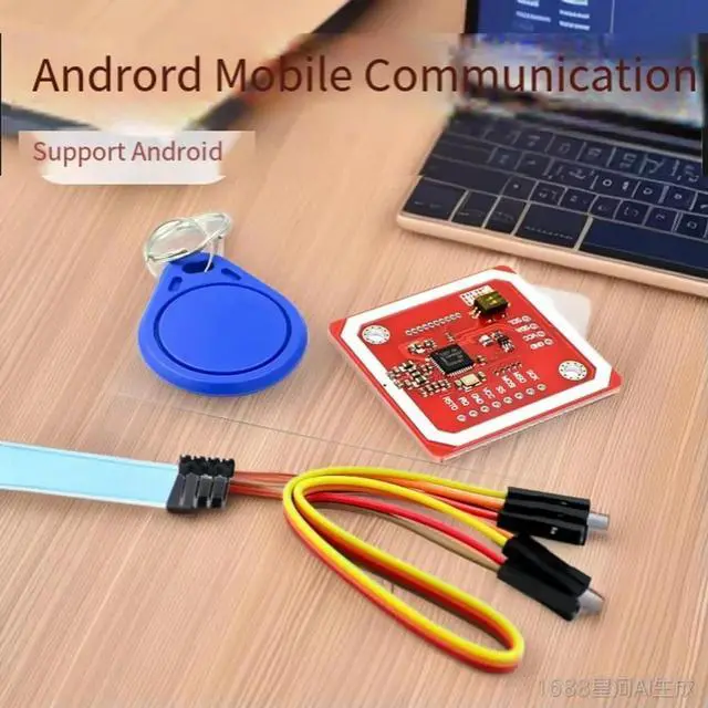 Alt view image 3 of 3 - 1Set PN532 NFC RFID Module V3 User Kits Reader Writer Mode IC S50 Card PCB Attenna IIC SPI HSU