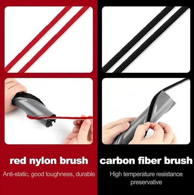Main image of 7Pcs Soft Plush Strip for V7 V8 V10 V11 Vacuum Cleaner Attachments Roller Brush Replacement Parts(Non-)