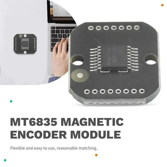 Alt view image 2 of 3 - MT6835 Magnetic Encoder Module PWM/SPI Brushless Motor 21BIT Encoder Can Replace AS5048