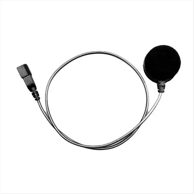 Alt view image 3 of 3 - For Cardo PACKTALK Edge Motorcycle Bluetooth Intercom Microphone Cord Microphone Soft Cord