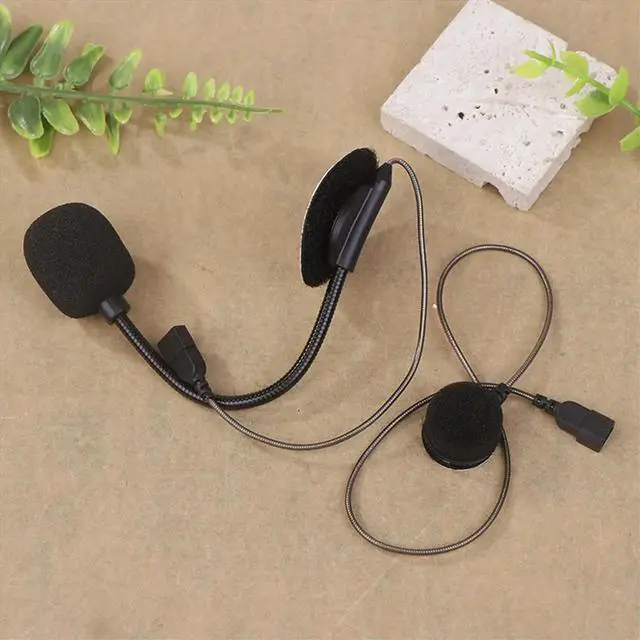 Main image of For Cardo PACKTALK Edge Motorcycle Bluetooth Intercom Microphone Cord Microphone Soft Cord