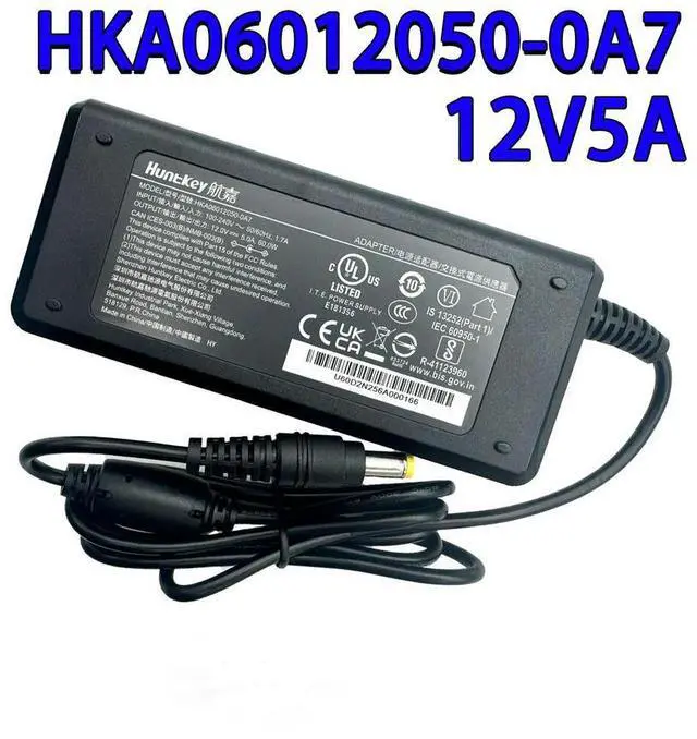 Main image of Hangjia HKA06012050-0A7 Desktop Power Adapter 12V 5A All-in-One Monitor Industrial Adapter for Computer Equipment