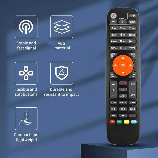 Alt view image 2 of 3 - for V7 S5X Remote Control High Performance & User-Friendly Interface TV Box Replacement Remote Control