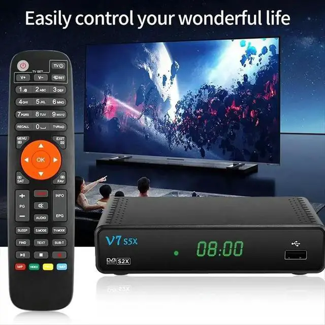Alt view image 3 of 3 - for V7 S5X Remote Control High Performance & User-Friendly Interface TV Box Replacement Remote Control