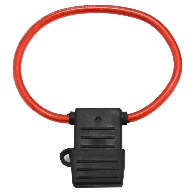 Alt view image 3 of 3 - 8 AWG Gauge MAXI Blade Fuse Holder Inline Wire 12-24V Volt Waterproof + 40A Fuse