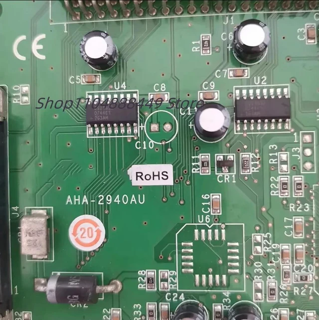 Alt view image 3 of 3 - AHA-2940AU Interface card