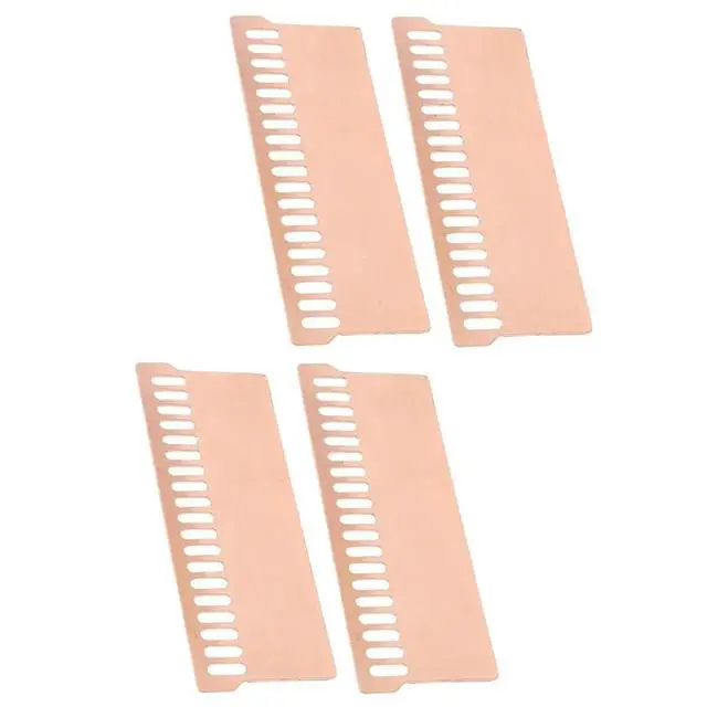 Alt view image 2 of 3 - 4 Pcs Pure Copper Notebook Gaming Laptop Memory Heatsink Cooling Radiator RAM Memory Cooler Heat Sink 0.5Mm