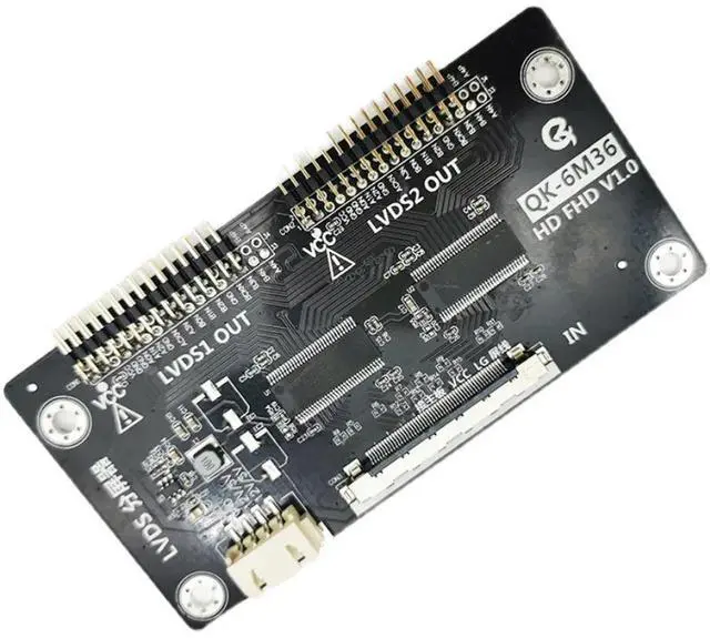 Main image of LVDS signal distributor QK-6M36 one-to-two dual-screen simultaneous display splitter adapter commercial display advertising mach