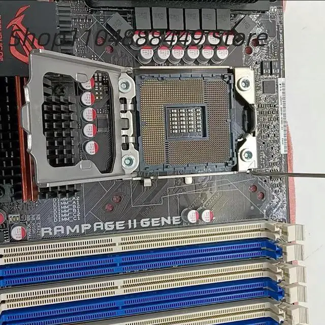 Alt view image 3 of 3 - R2G RAMPAGE II GENE motherboard