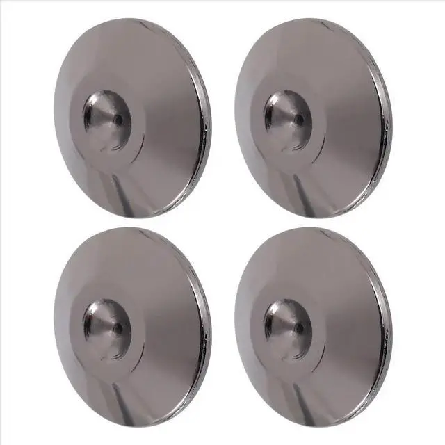 Main image of 4 Pcs Speaker Pure Copper Spikes Pads HiFi Speaker Box Isolation Floor Stand Feet Cone Base Shoes Pad (Black)