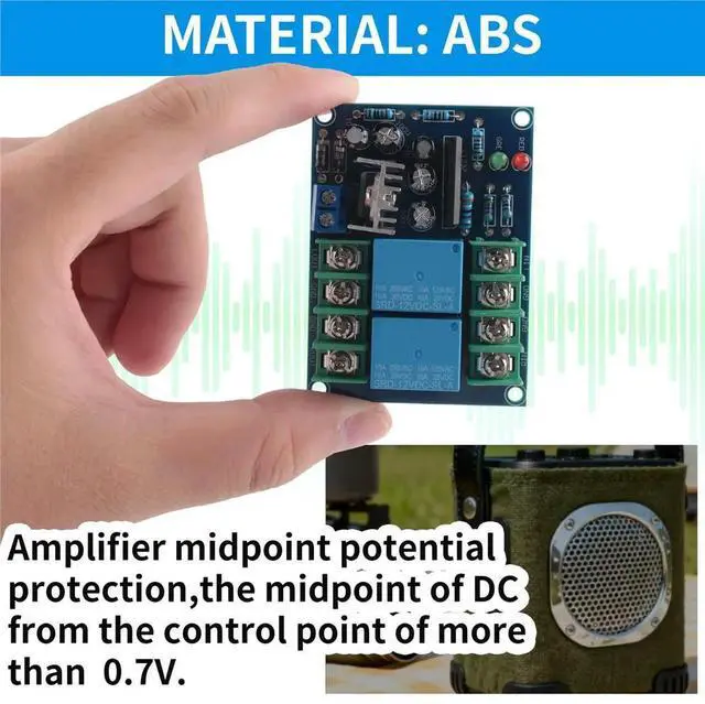 Main image of Dual Channel Speaker Protection Circuit Board High-Power Audio Amplifier Speaker Protector