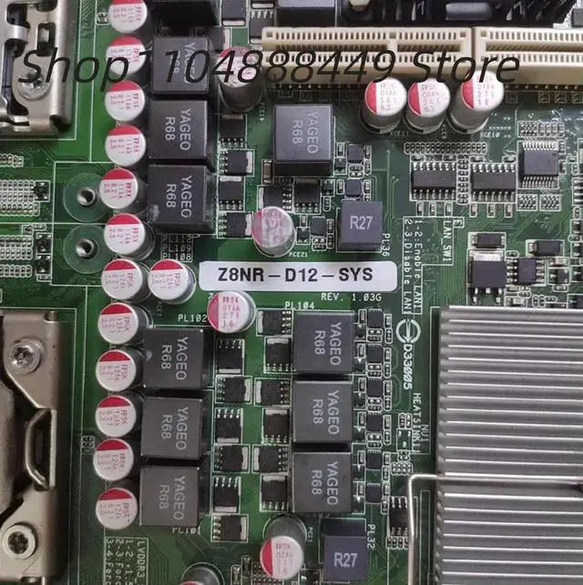 Alt view image 2 of 2 - Z8NR-D12-SYS Server motherboard