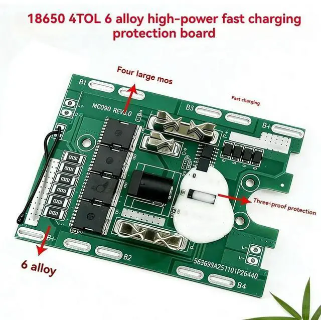 Main image of For Makita Protection Board 21V 6A Fast Charging 180A Protection Board for Makita Power Tool